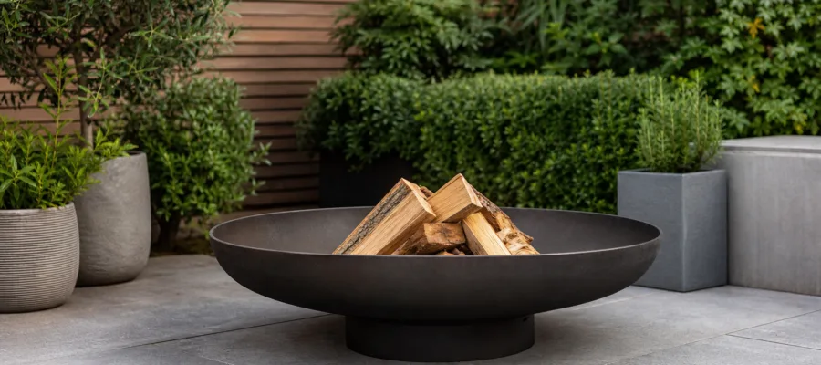 Feuerschale kaufen fuer Terrasse und Balkon: Tipps zur optimalen Standortwahl