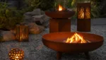 DIY-Beleuchtungsideen fuer Feuerschalen: Lampen und Lichter clever integrieren