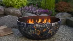 Feuerschale mit Mosaik-Steinen gestalten: Kreative DIY-Techniken fuer den Aussenbereich
